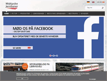 Tablet Screenshot of mjba.dk